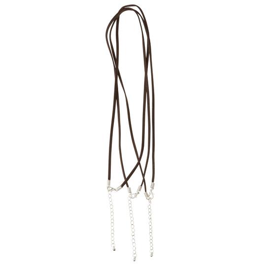 Brown Suede Necklace by Bead Landing™